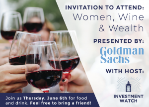 Women Wine and Wealth Event for Investment Watch